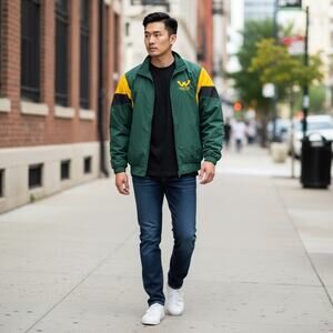 WAYNE STATE ATHLETICS Men’s XL Full Zip Jacket